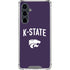 Kansas State University K-State Logo Galaxy S23 FE Clear Case
