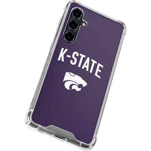 Kansas State University K-State Logo Galaxy S23 FE Clear Case