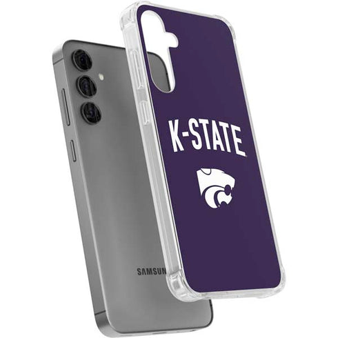 Kansas State University K-State Logo Galaxy S24 Plus Clear Case