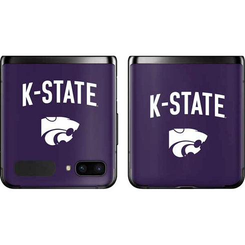 Kansas State University K-State Logo Galaxy Z Flip Skin