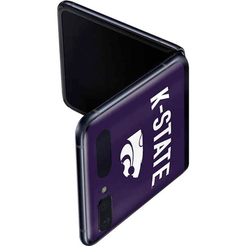 Kansas State University K-State Logo Galaxy Z Flip Skin