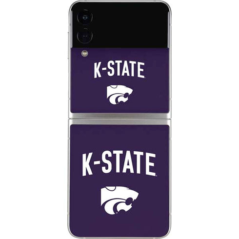 Kansas State University K-State Logo Galaxy Z Flip3 5G Skin