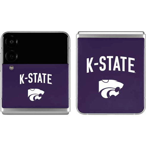Kansas State University K-State Logo Galaxy Z Flip4 5G Skin