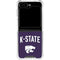 Kansas State University K-State Logo Galaxy Z Flip5 5G Clear Case
