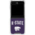 Kansas State University K-State Logo Galaxy Z Flip5 5G Clear Case