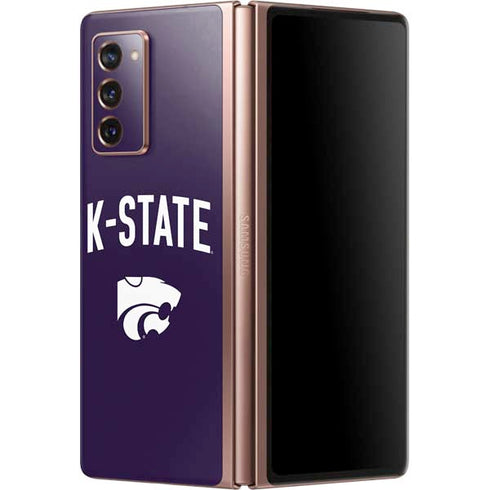 Kansas State University K-State Logo Galaxy Z Fold2 5G Skin