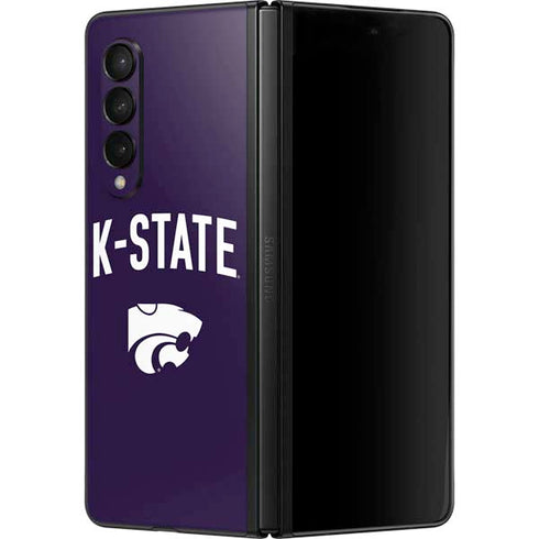 Kansas State University K-State Logo Galaxy Z Fold3 5G Skin