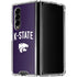 Kansas State University K-State Logo Galaxy Z Fold4 5G Clear Case
