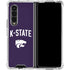 Kansas State University K-State Logo Galaxy Z Fold4 5G Clear Case