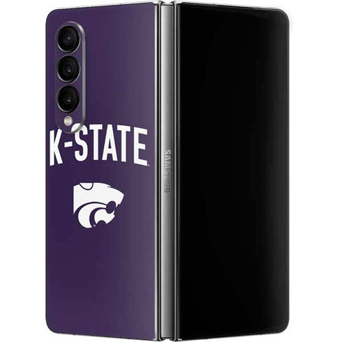 Kansas State University K-State Logo Galaxy Z Fold4 5G Skin