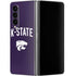 Kansas State University K-State Logo Galaxy Z Fold4 5G Skin