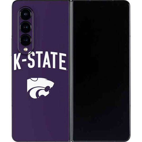 Kansas State University K-State Logo Galaxy Z Fold4 5G Skin