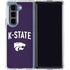 Kansas State University K-State Logo Galaxy Z Fold5 5G Clear Case
