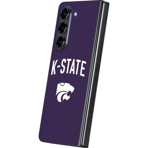 Kansas State University K-State Logo Galaxy Z Fold5 5G Skin