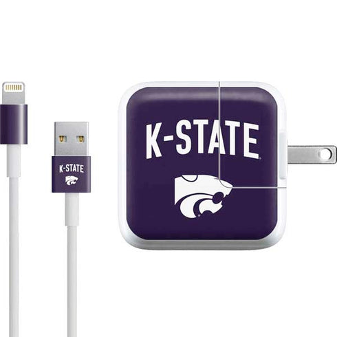 Kansas State University K-State Logo iPad Charger (10W USB) Skin