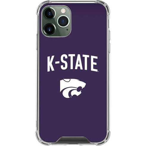 Kansas State University K-State Logo iPhone 11 Pro Max Clear Case