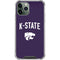Kansas State University K-State Logo iPhone 11 Pro Max Clear Case