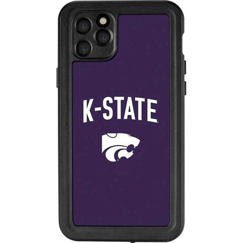 Kansas State University K-State Logo iPhone 11 Pro Max Waterproof Case