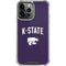 Kansas State University K-State Logo iPhone 13 Pro Max Clear Case