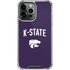 Kansas State University K-State Logo iPhone 13 Pro Max Clear Case