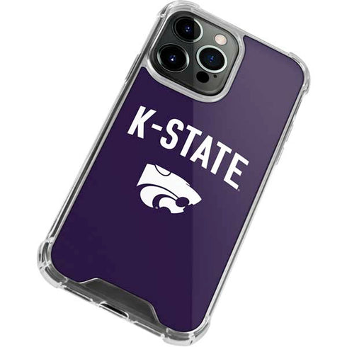 Kansas State University K-State Logo iPhone 13 Pro Max Clear Case