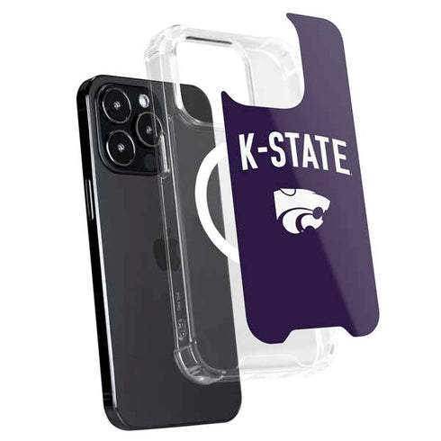 Kansas State University K-State Logo iPhone 13 Pro Max MagSafe Case