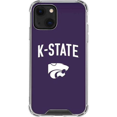 Kansas State University K-State Logo iPhone 14 Plus Clear Case