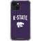 Kansas State University K-State Logo iPhone 14 Plus Clear Case