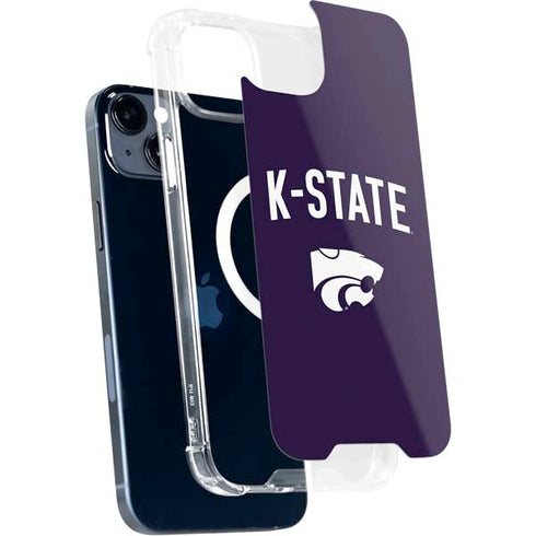 Kansas State University K-State Logo iPhone 15 Plus MagSafe Case