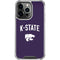 Kansas State University K-State Logo iPhone 14 Pro Clear Case