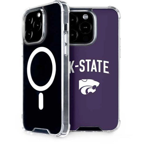 Kansas State University K-State Logo iPhone 15 Pro MagSafe Case