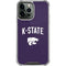 Kansas State University K-State Logo iPhone 15 Pro Max Clear Case
