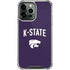 Kansas State University K-State Logo iPhone 15 Pro Max Clear Case