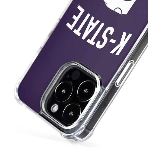 Kansas State University K-State Logo iPhone 14 Pro Max MagSafe Case