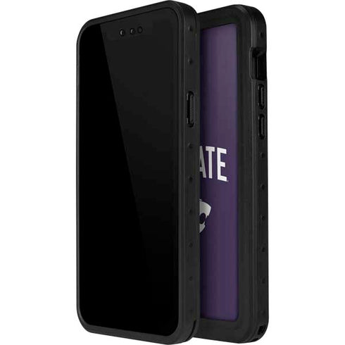 Kansas State University K-State Logo iPhone 14 Pro Waterproof Case