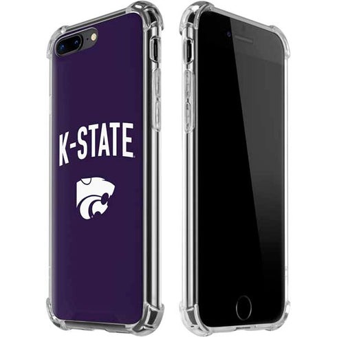 Kansas State University K-State Logo iPhone 7/8 Plus Clear Case