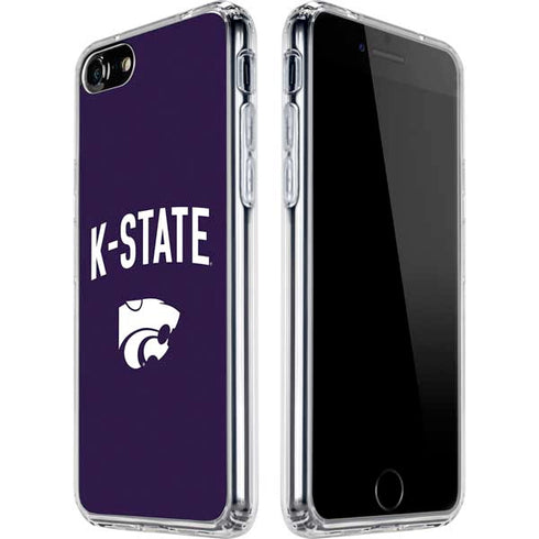Kansas State University K-State Logo iPhone SE (2nd & 3rd Gen) Clear Case