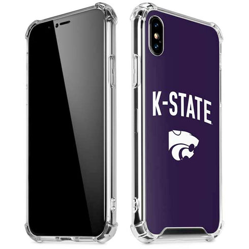 Kansas State University K-State Logo iPhone XS Max Clear Case