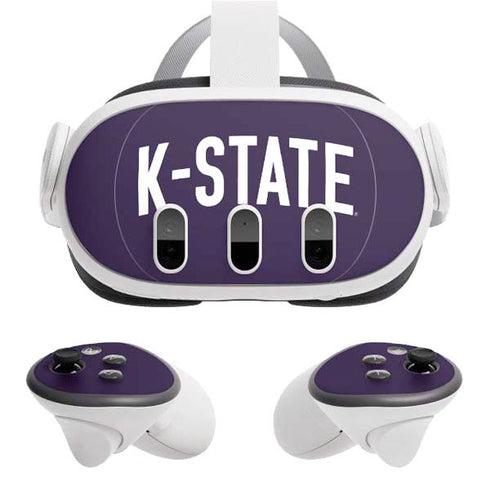 Kansas State University K-State Logo Meta Quest 3 Skin