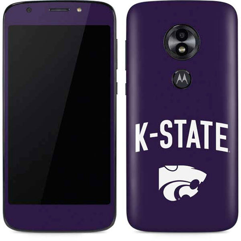 Kansas State University K-State Logo Moto E5 Play Skin