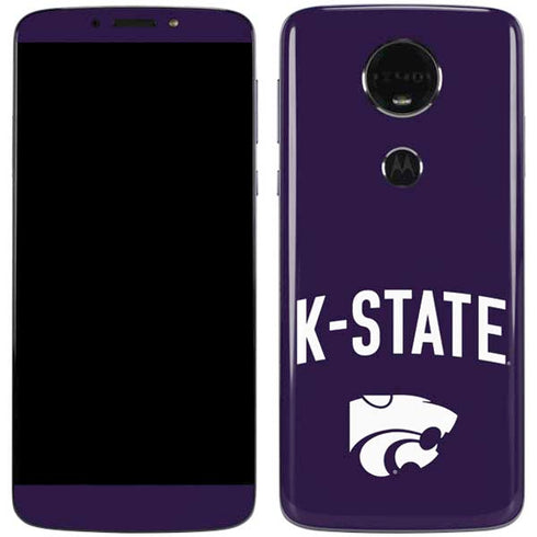 Kansas State University K-State Logo Moto E5 Plus Skin