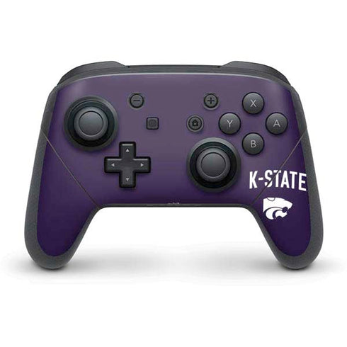 Kansas State University K-State Logo Nintendo Switch Pro Controller Skin