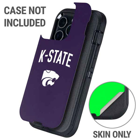 Kansas State University K-State Logo Otterbox Defender iPhone Skin