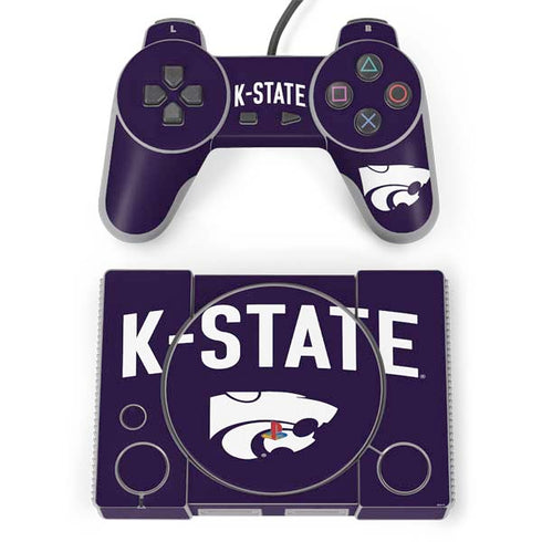 Kansas State University K-State Logo PlayStation Classic Bundle Skin