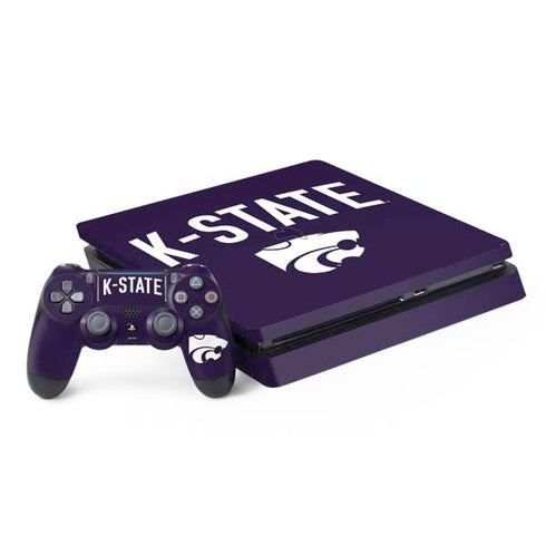 Kansas State University K-State Logo PS4 Slim Bundle Skin