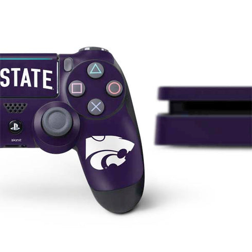 Kansas State University K-State Logo PS4 Slim Bundle Skin