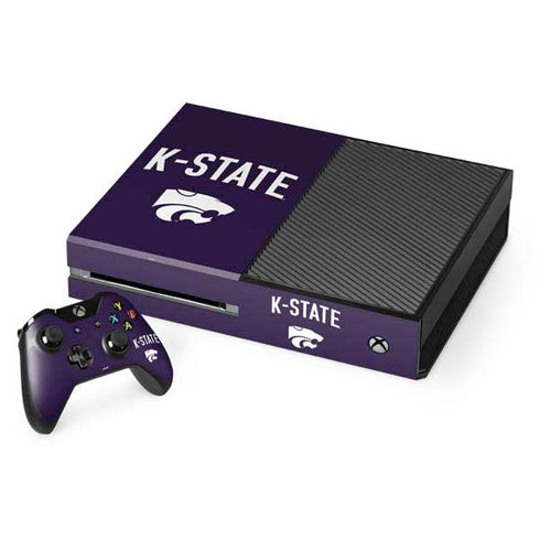 Kansas State University K-State Logo Xbox One Console and Controller Bundle Skin