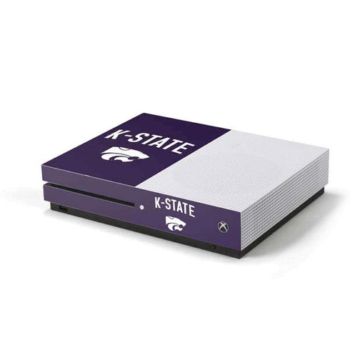 Kansas State University K-State Logo Xbox One S Console Skin