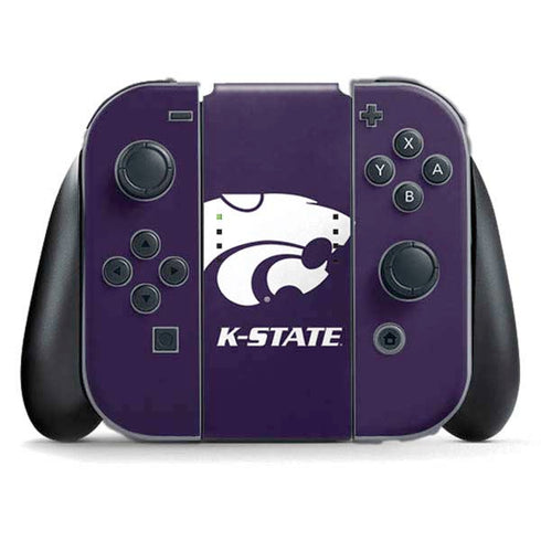 Kansas State University K-State Nintendo Switch (2017-2021) Joy-Con Controller Skin