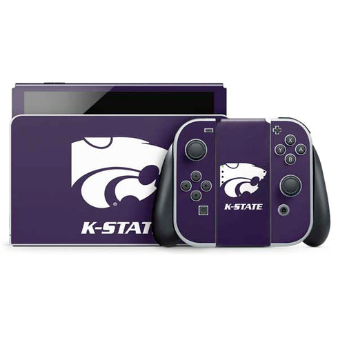 Kansas State University K-State Nintendo Switch OLED (2021) Skin